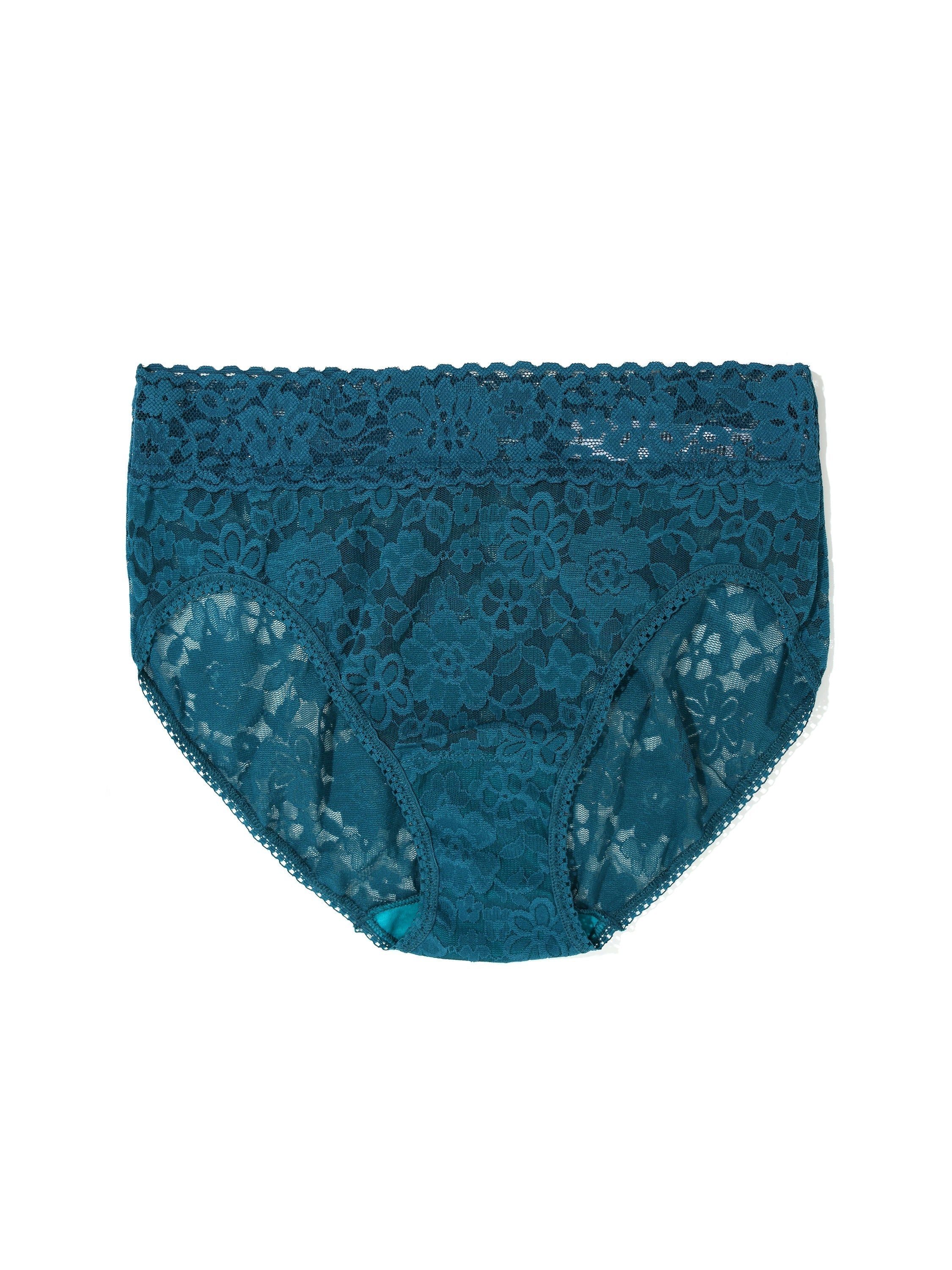 Daily Lace™ French Brief Earth Dance Green Sale sold by Hanky Panky