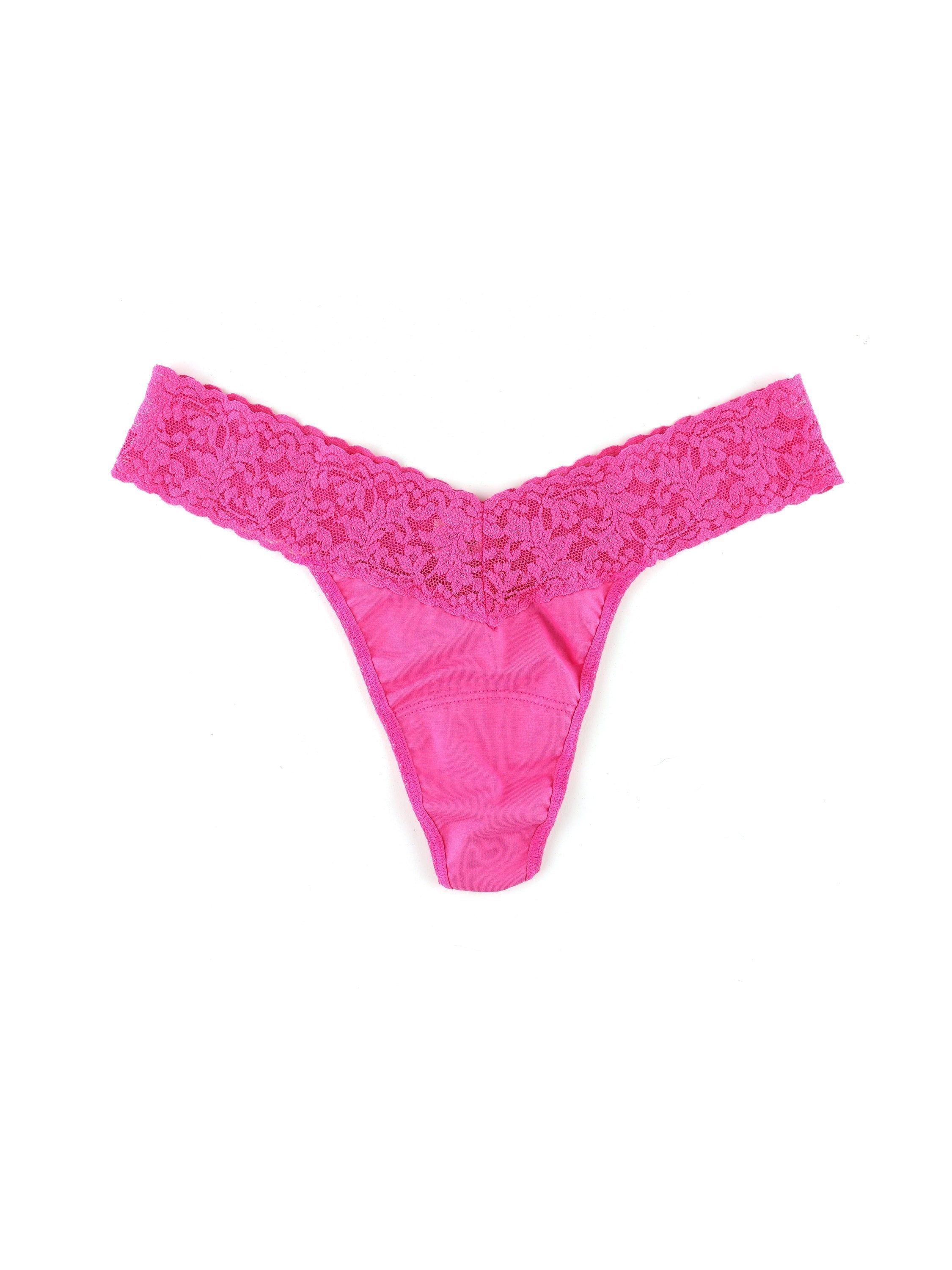 Supima® Cotton Low Rise Thong sold by Hanky Panky