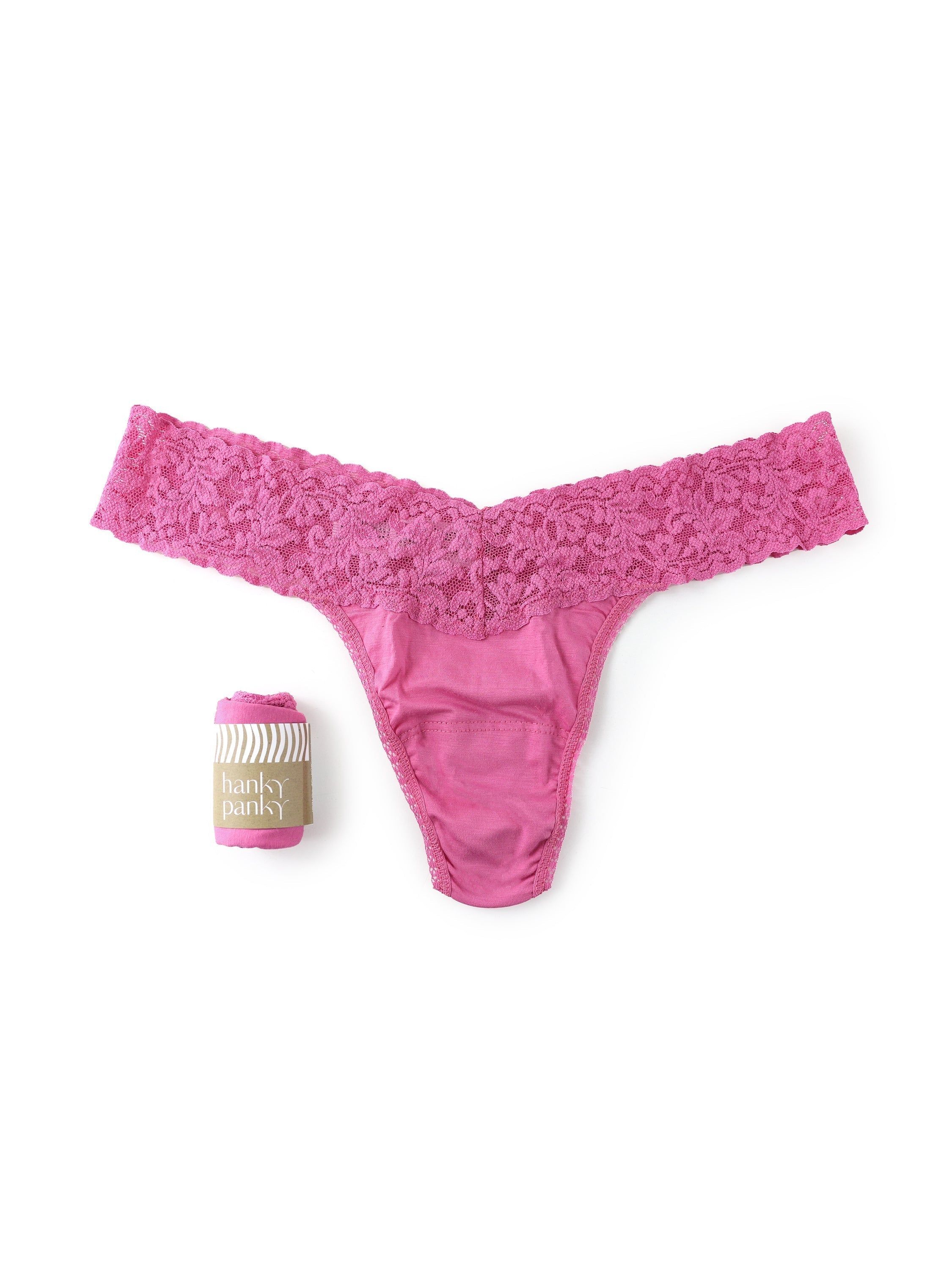 Supima® Cotton Low Rise Thong sold by Hanky Panky product image thumbnail 13