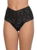 Retro Lace Thong Black sold by Hanky Panky