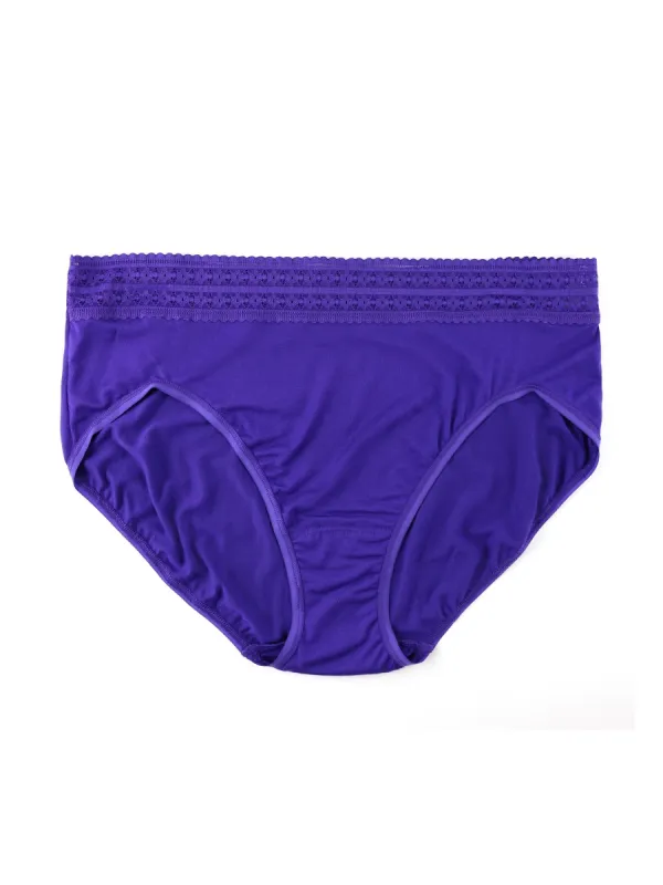 Plus Size DreamEase™ French Brief Electric Purple Sale sold by Hanky Panky