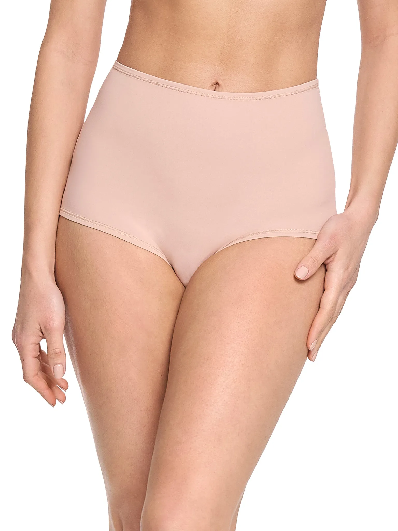 YourFit™ High Rise Boyshort Almond Milk Neutral sold by Hanky Panky