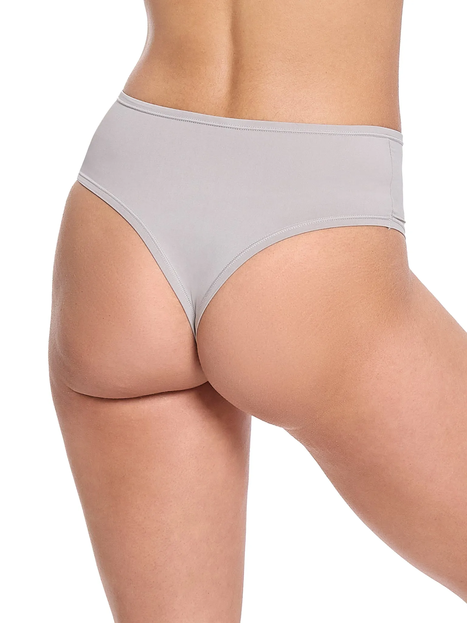 YourFit™ High Rise Thong Sleep In Grey Sale sold by Hanky Panky product image thumbnail 2