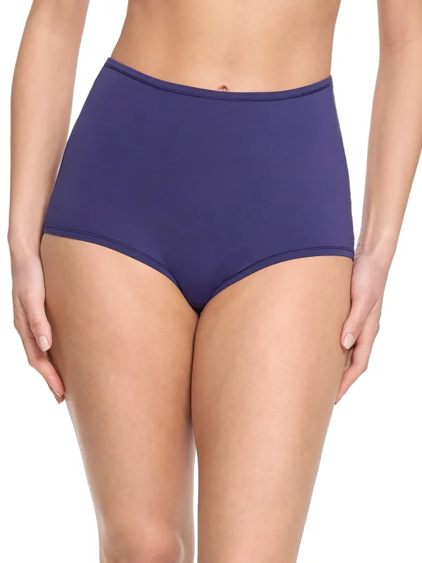 YourFit™ High Rise Boyshort Retrograde Purple sold by Hanky Panky