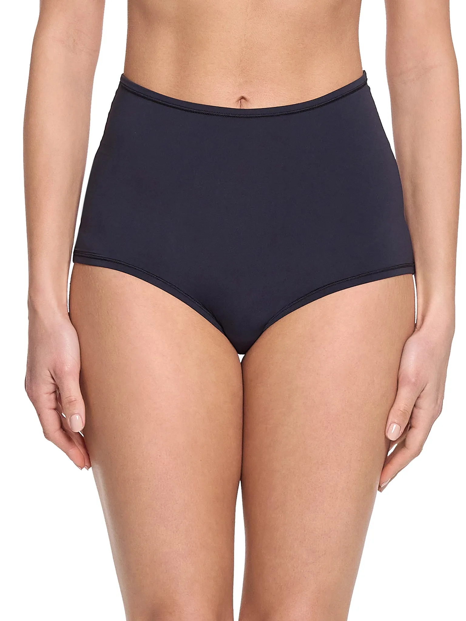 YourFit™ High Rise Boyshort Black sold by Hanky Panky