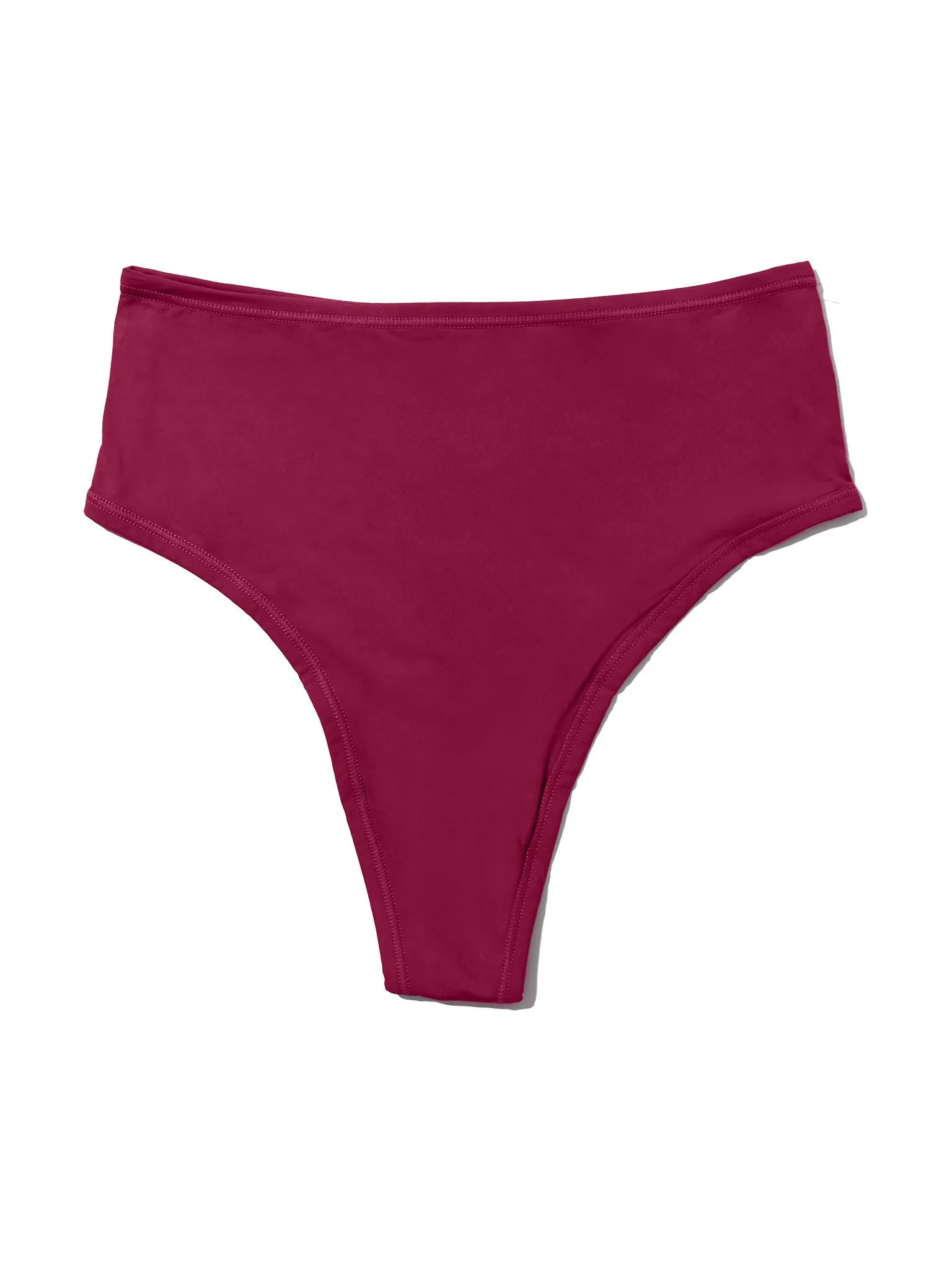 YourFit™ High Rise Thong Mulled Wine Red Sale sold by Hanky Panky product image thumbnail 3