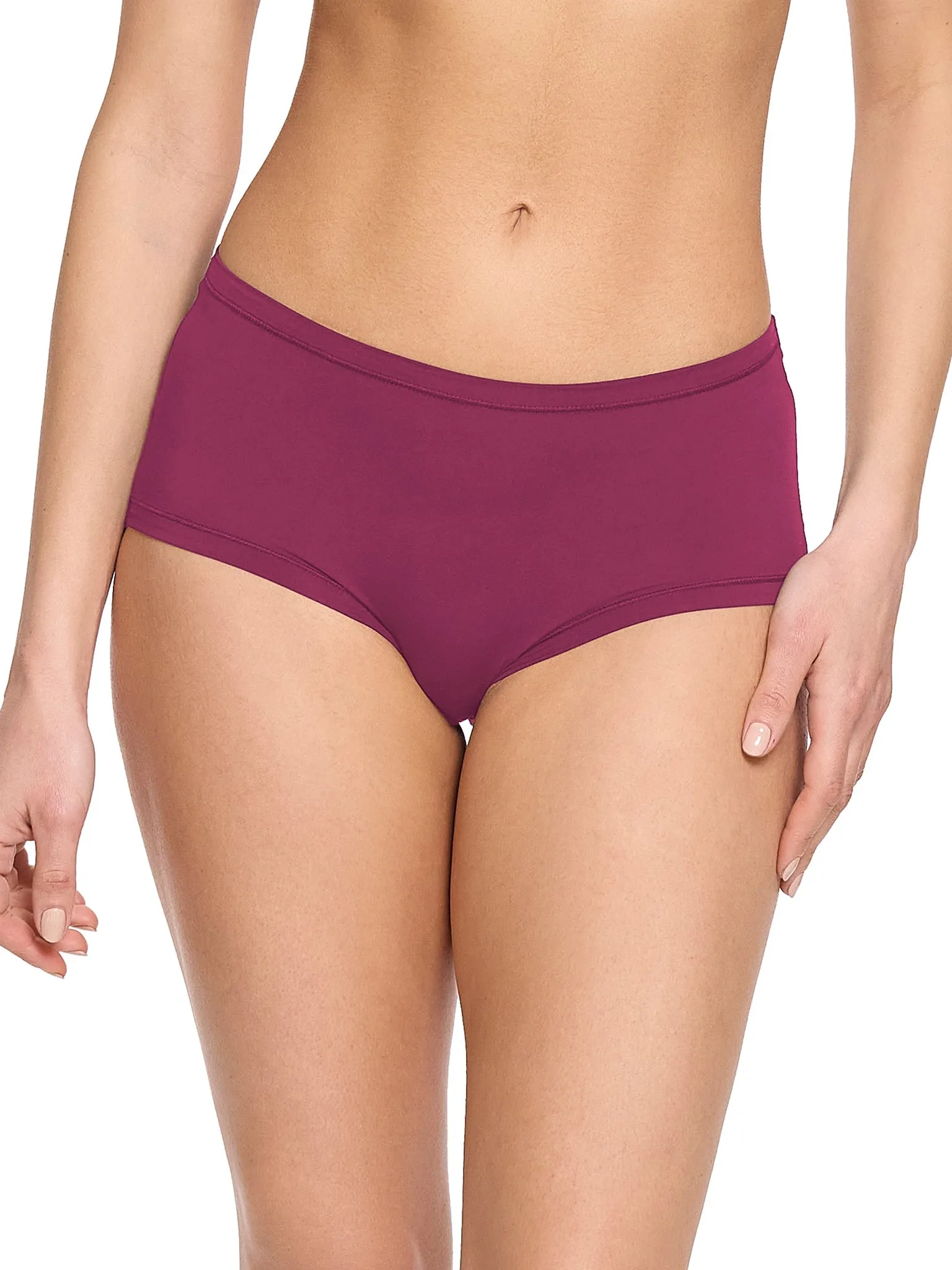 YourFit™ Boyshort Mulled Wine Red Sale sold by Hanky Panky