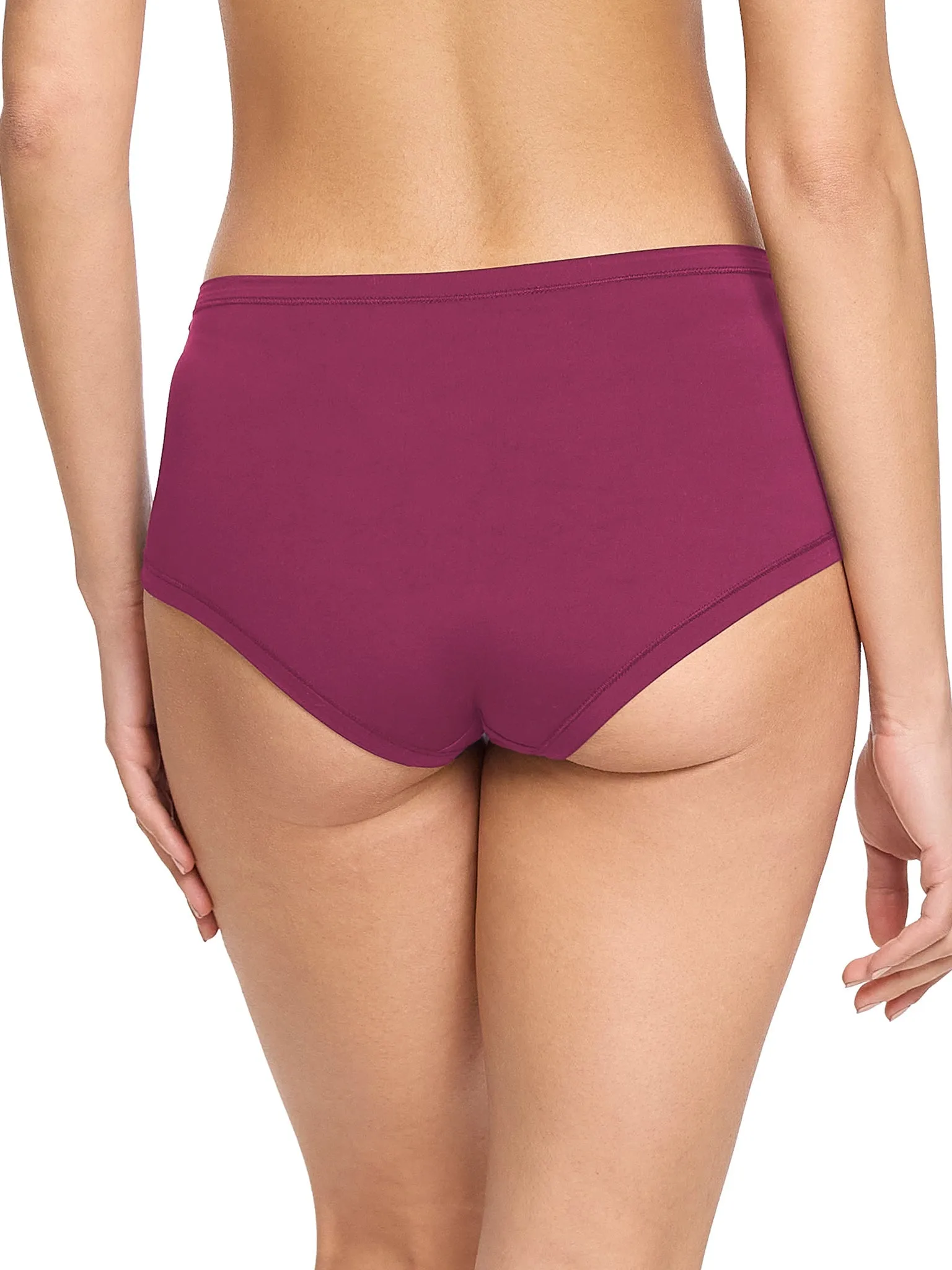 YourFit™ Boyshort Mulled Wine Red Sale sold by Hanky Panky product image thumbnail 2