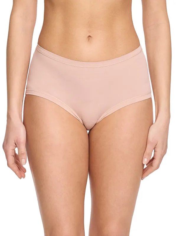 YourFit™ Boyshort Almond Milk Neutral sold by Hanky Panky