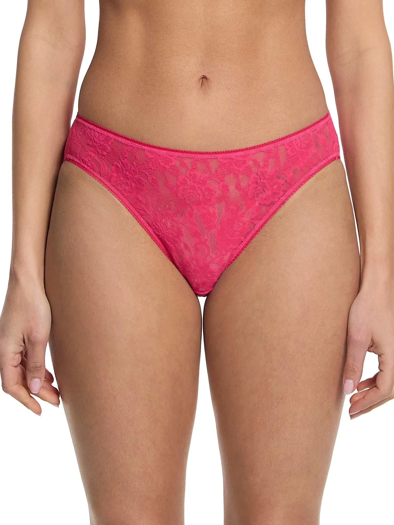 Signature Lace Bikini Sweet Tart Pink Sale sold by Hanky Panky