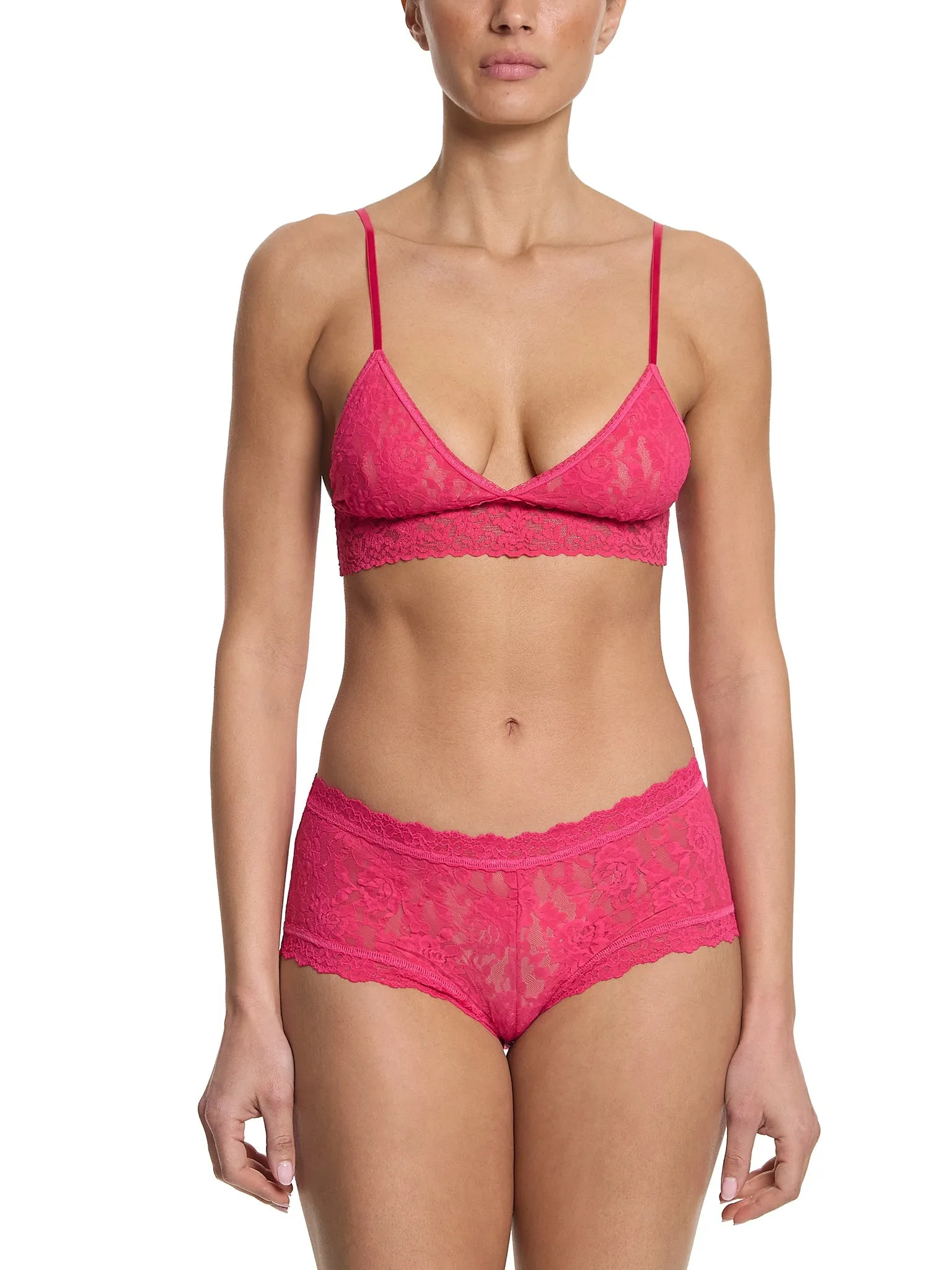 Signature Lace® Boyshort Sweet Tart Pink Sale sold by Hanky Panky product image thumbnail 4