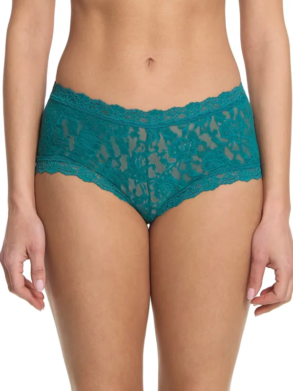 Signature Lace Boyshort Northern Lights Green Sale sold by Hanky Panky