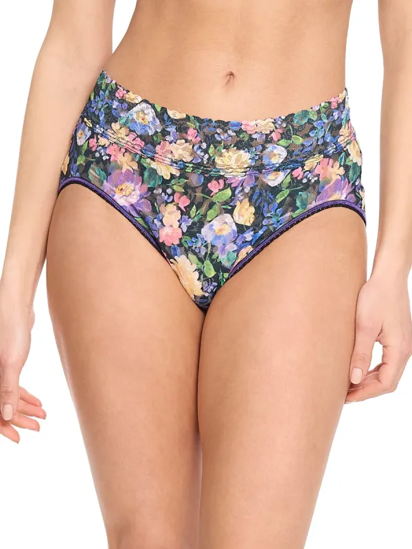 Printed Signature Lace® French Brief Dream Garden Sale sold by Hanky Panky