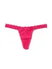 Signature Lace G-String Sweet Tart Pink sold by Hanky Panky