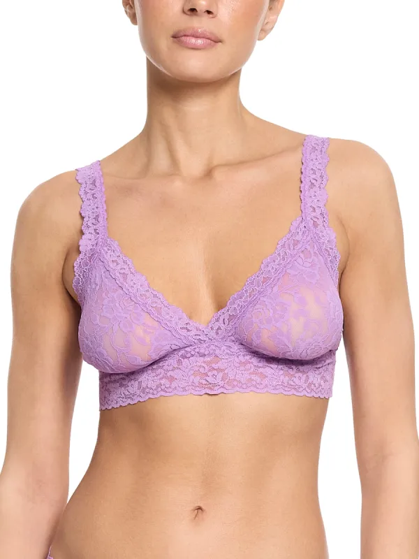 Signature Lace Crossover Bralette Venus Purple Sale sold by Hanky Panky