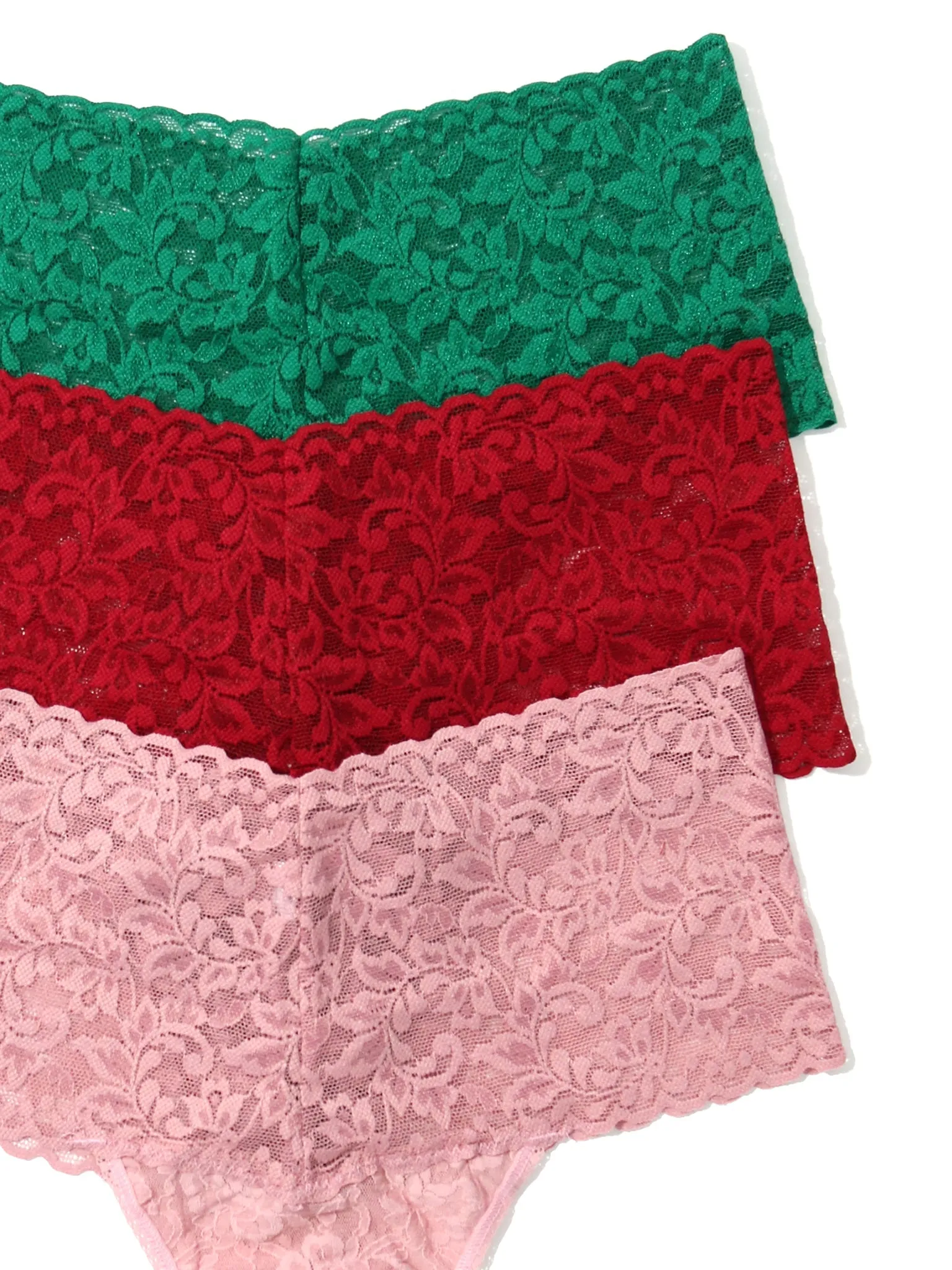 Holiday 3 Pack Retro Lace Retro Thong sold by Hanky Panky product image thumbnail 2