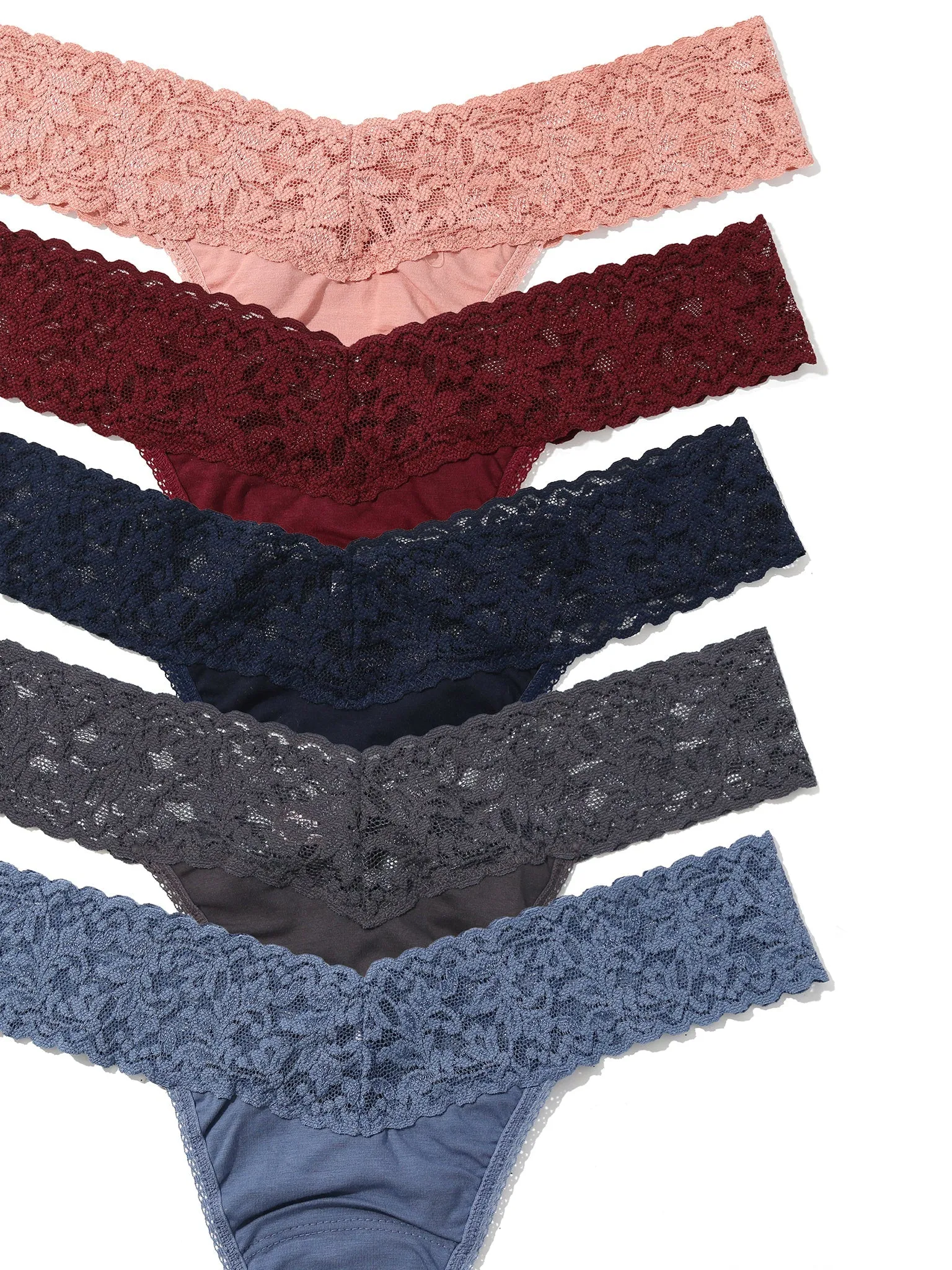 Holiday 5 Pack Cotton Low Rise Thong sold by Hanky Panky product image thumbnail 2