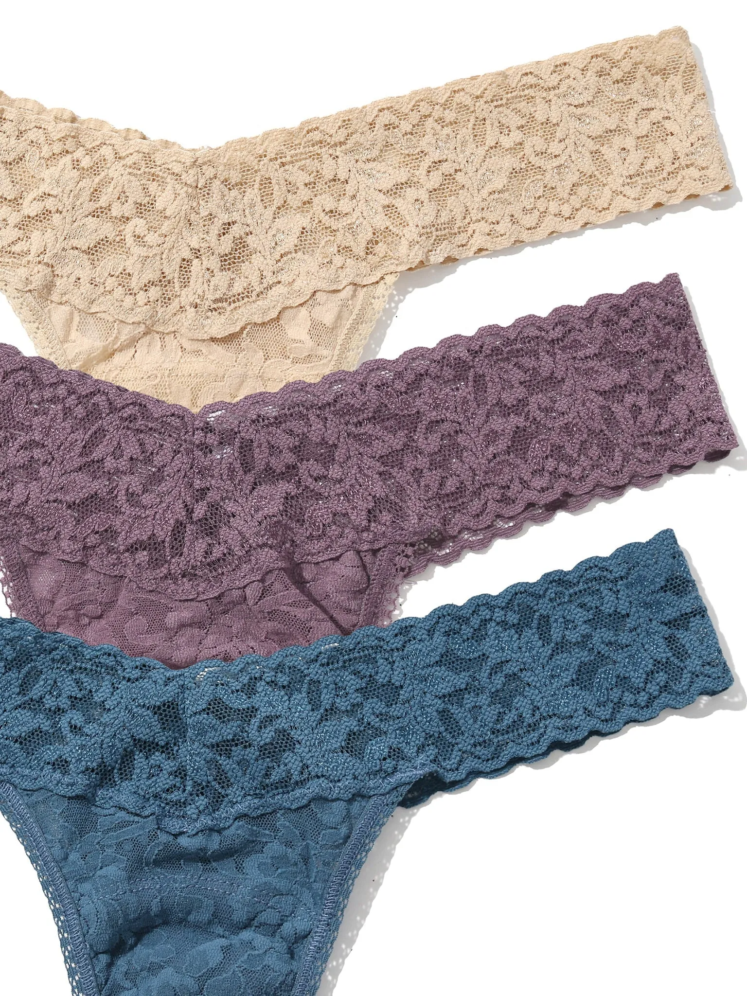 Holiday 3 Pack Signature Lace® Low Rise Thong Sale sold by Hanky Panky product image thumbnail 2