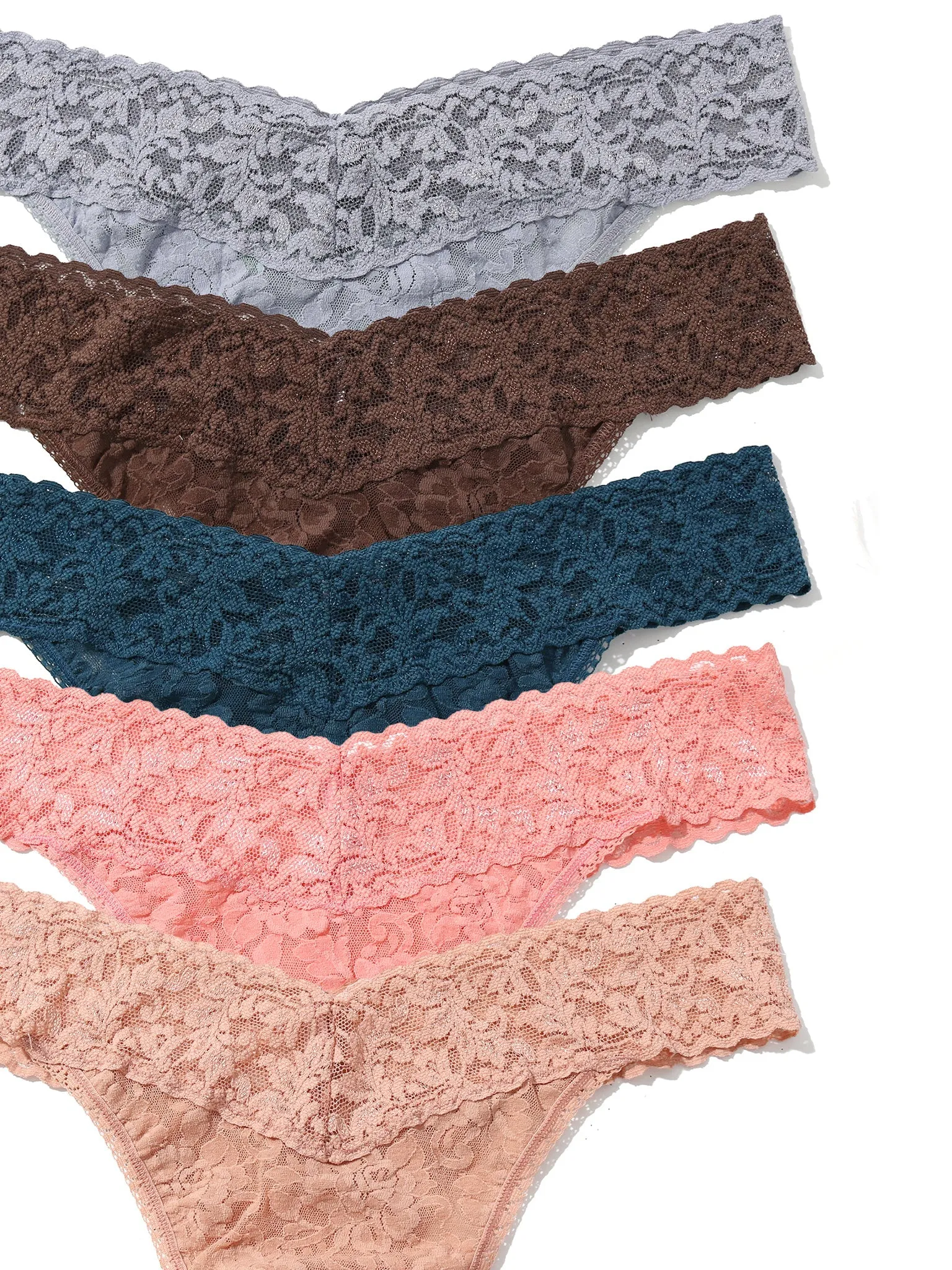 Holiday 5 Pack Signature Lace® Original Rise Thong Sale sold by Hanky Panky product image thumbnail 2