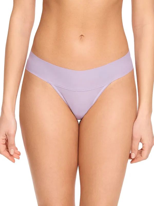 Breathesoft® Natural Rise Thong Aromatherapy Purple Sale sold by Hanky Panky