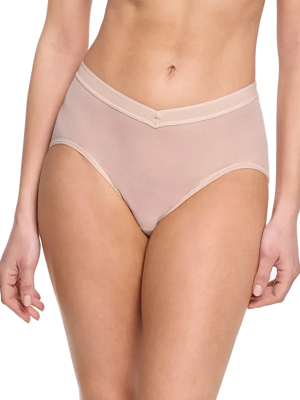 Mesh High Cut French Brief Chai Sale sold by Hanky Panky