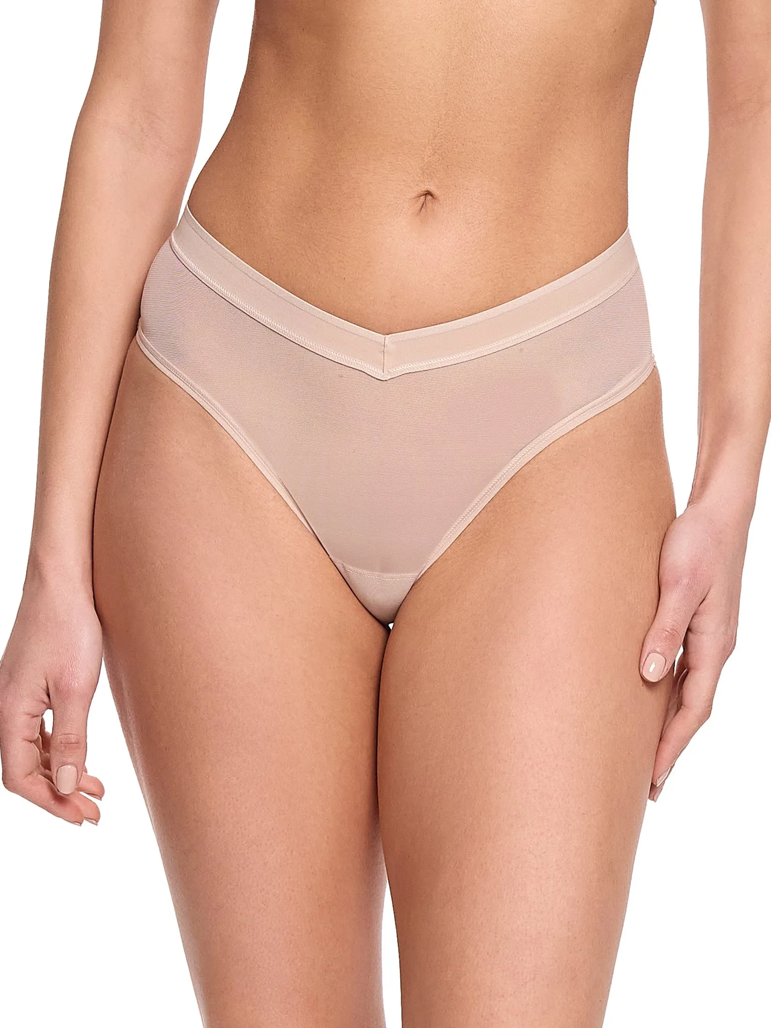 Mesh High Cut Thong Chai Sale sold by Hanky Panky