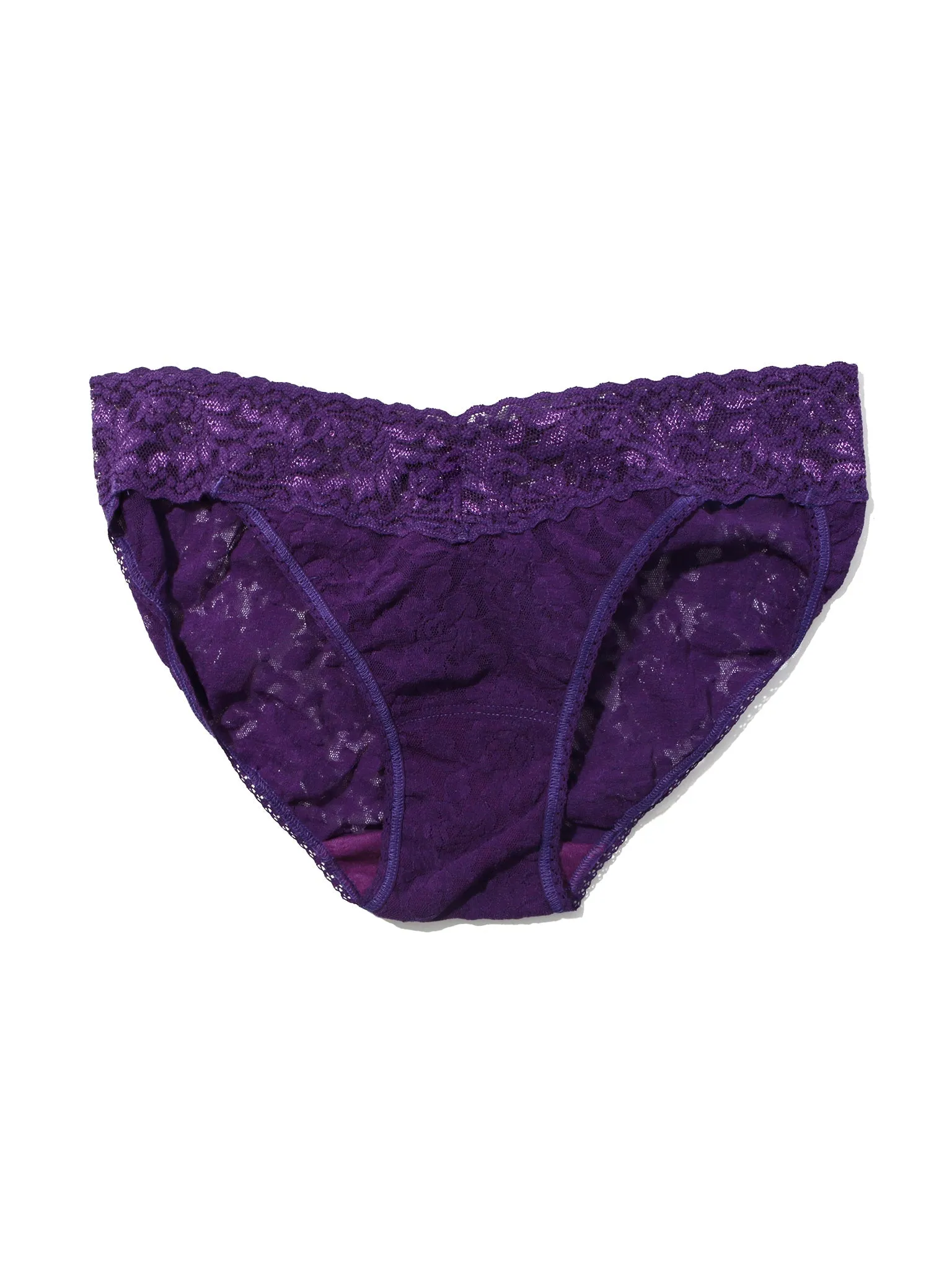 Signature Lace® V-Kini Snow Day Purple Sale sold by Hanky Panky product image thumbnail 3