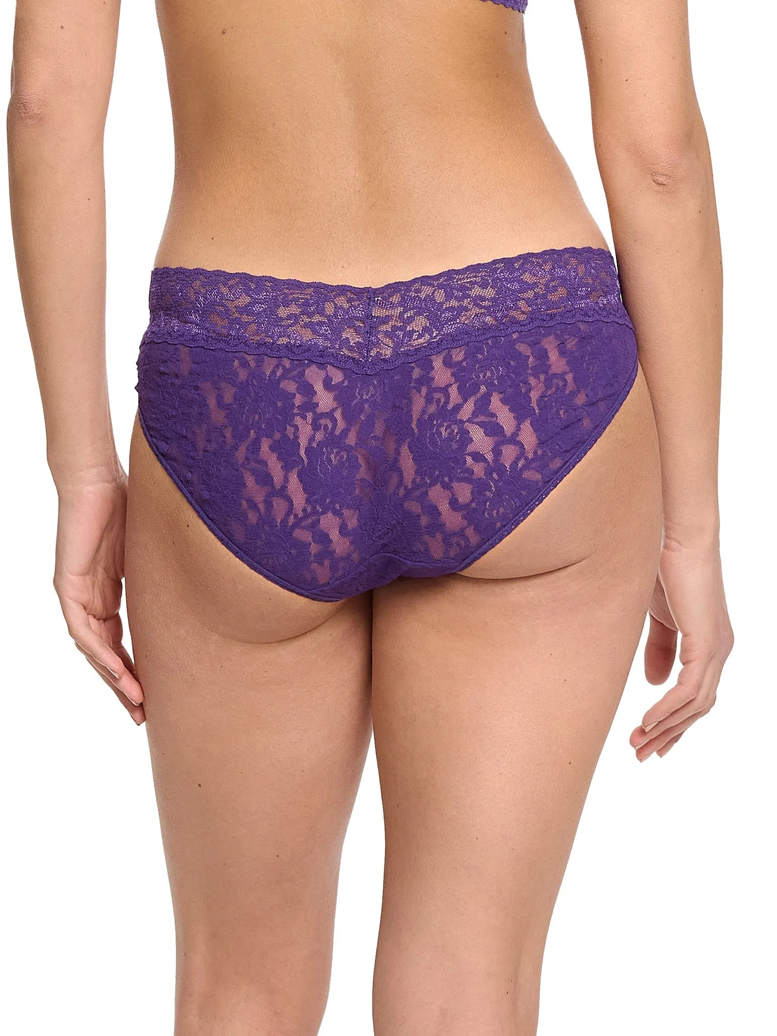 Signature Lace® V-Kini Snow Day Purple Sale sold by Hanky Panky product image thumbnail 2