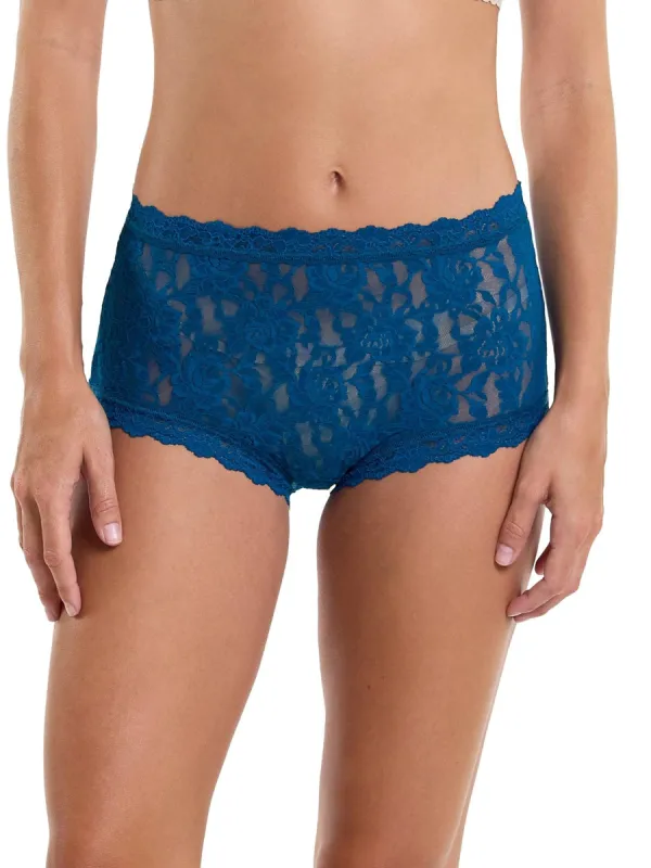 Signature Lace® High Rise Boyshort North Pole Green Sale sold by Hanky Panky