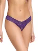 Signature Lace® Low Rise Thong Snow Day Purple Sale sold by Hanky Panky