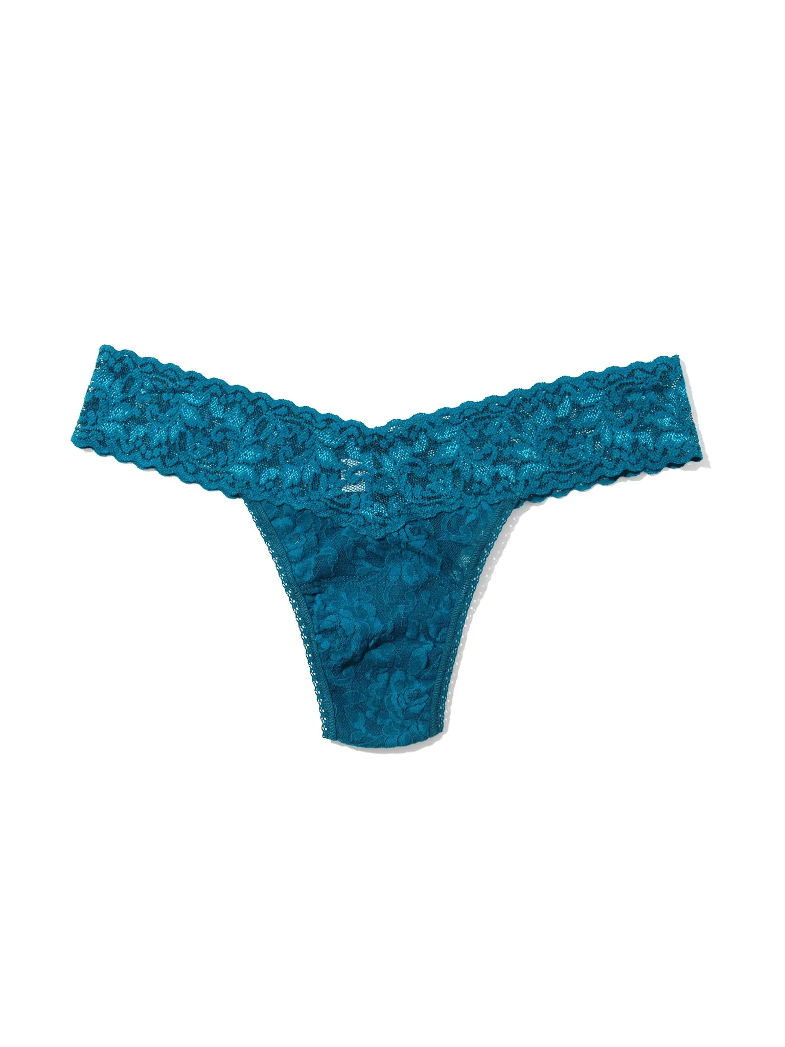 Signature Lace® Low Rise Thong North Pole Green Sale sold by Hanky Panky product image thumbnail 3