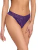 Signature Lace Original Rise Thong Snow Day Purple sold by Hanky Panky