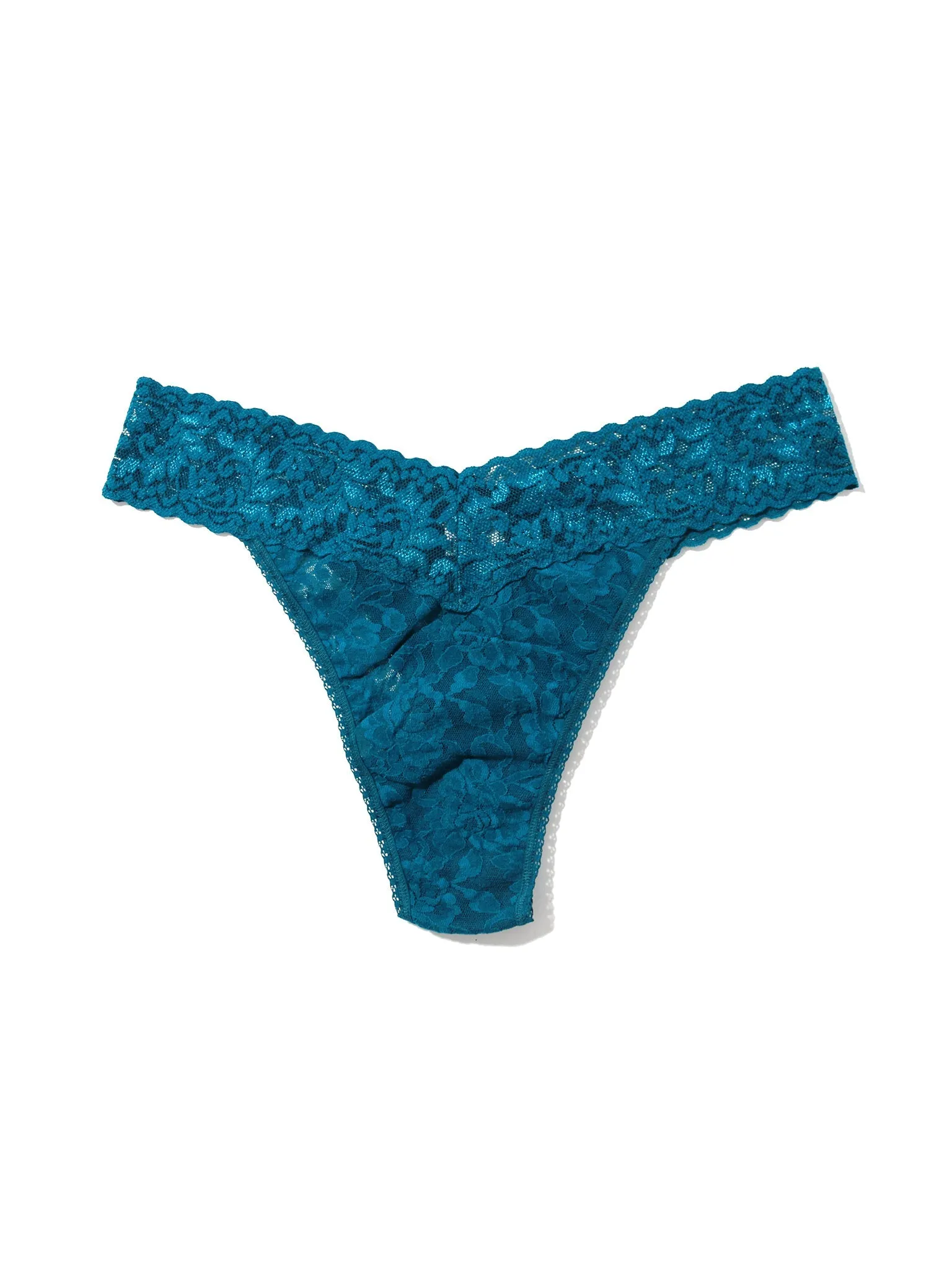 Signature Lace® Original Rise Thong North Pole Green Sale sold by Hanky Panky product image thumbnail 3