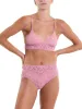 Signature Lace® French Brief Tea Cake Pink Sale sold by Hanky Panky