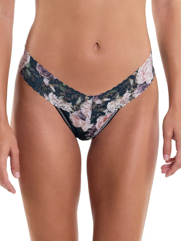 Printed Signature Lace® Low Rise Thong Romantique Sale sold by Hanky Panky