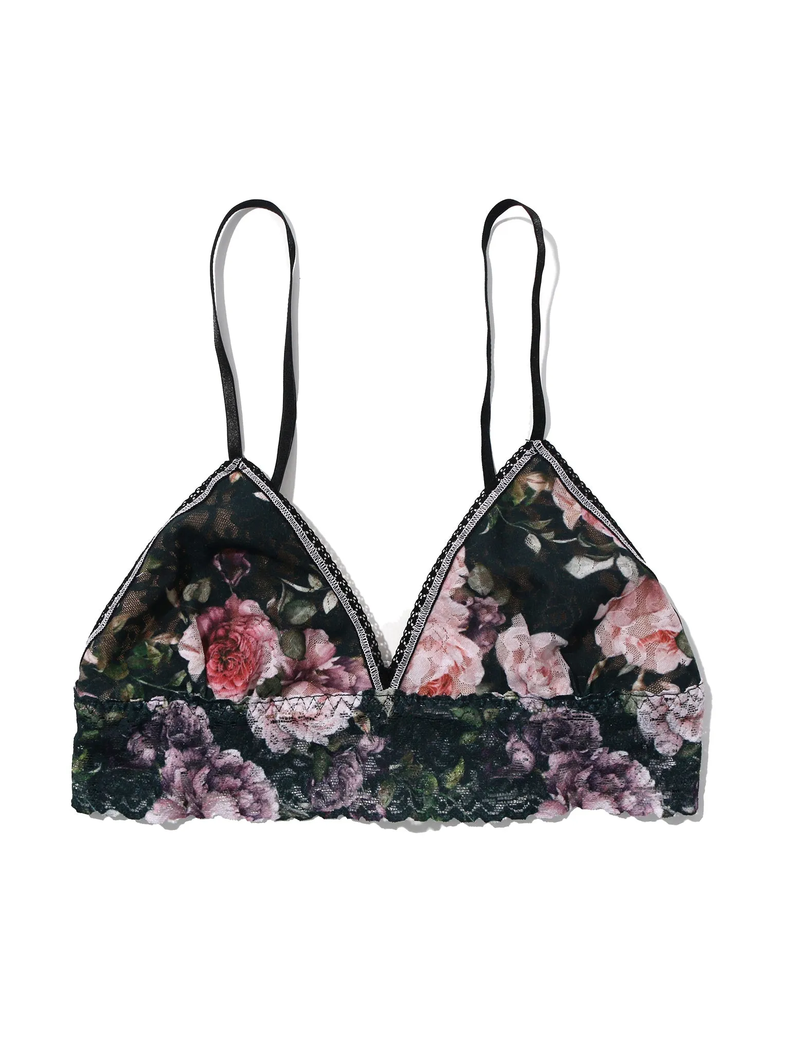 Printed Signature Lace® Padded Triangle Bralette Romantique Sale sold by Hanky Panky product image thumbnail 3