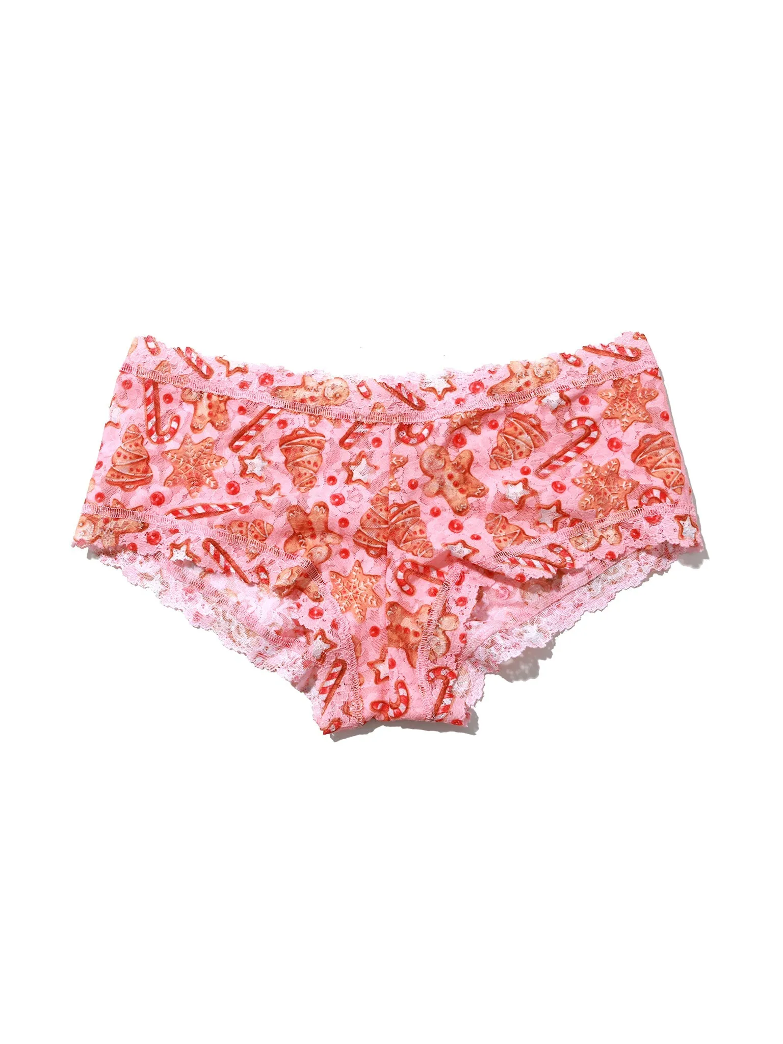 Printed Signature Lace® Boyshort Gingerbread Sale sold by Hanky Panky product image thumbnail 4