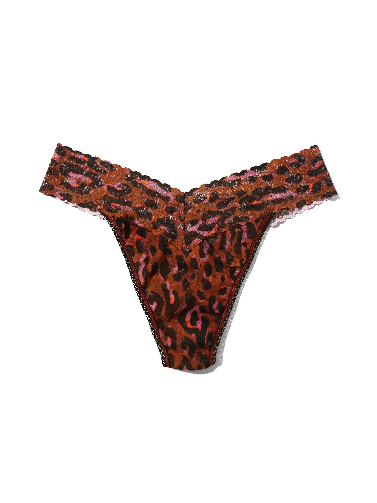 Printed Signature Lace Original Rise Thong Throwback sold by Hanky Panky product image thumbnail 3