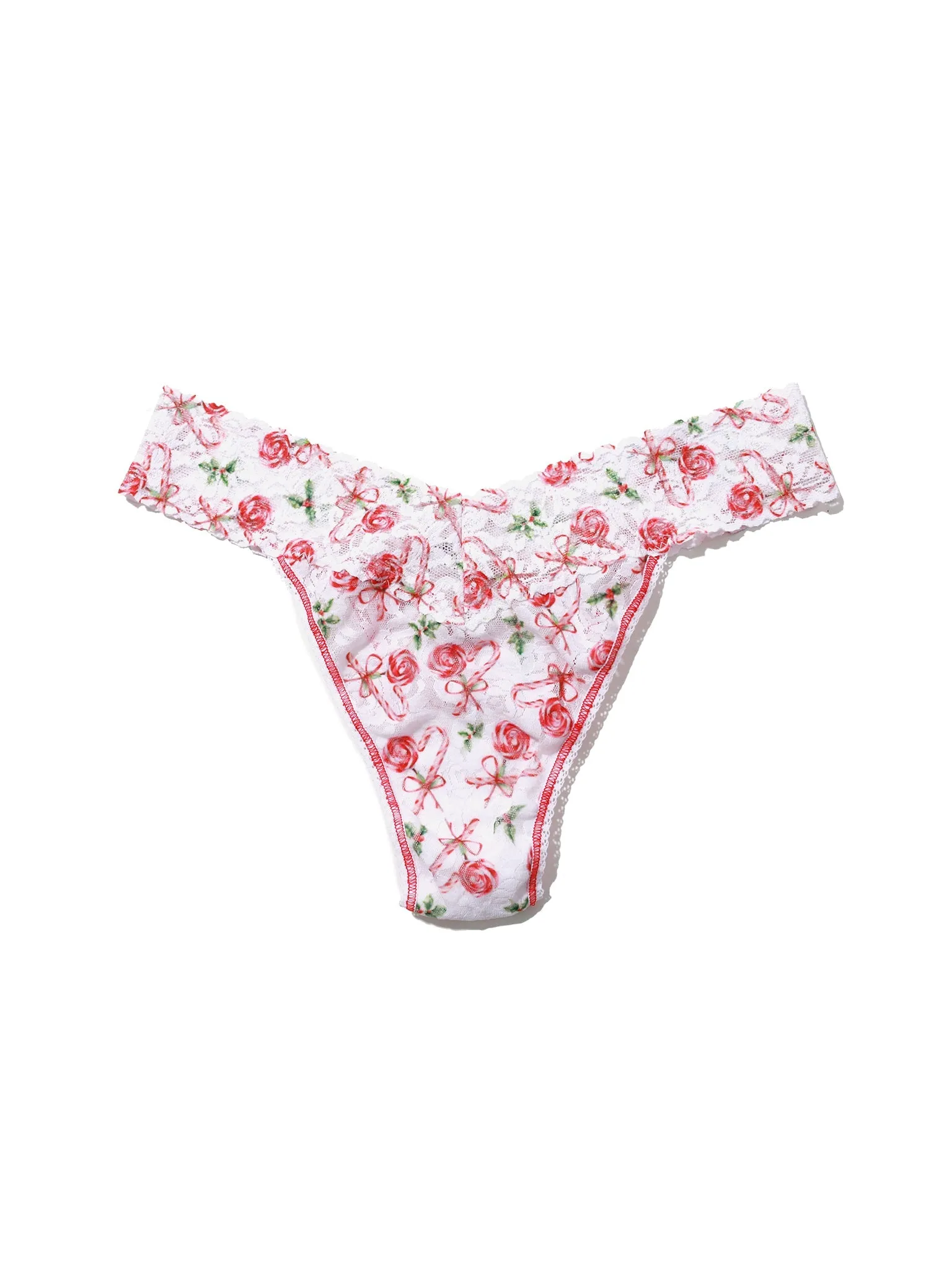Printed Signature Lace Original Rise Thong Something Sweet Sale sold by Hanky Panky product image thumbnail 2