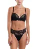 &oh™ Dark Romance Natural Rise Thong Black Sale sold by Hanky Panky