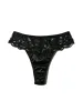 &oh™ Dark Romance Natural Rise Thong Black Sale sold by Hanky Panky