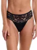 &oh™ Dark Romance Natural Rise Thong Black Sale sold by Hanky Panky
