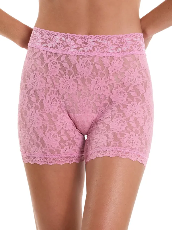 Signature Lace® Boxer Brief Tea Cake Pink Sale sold by Hanky Panky