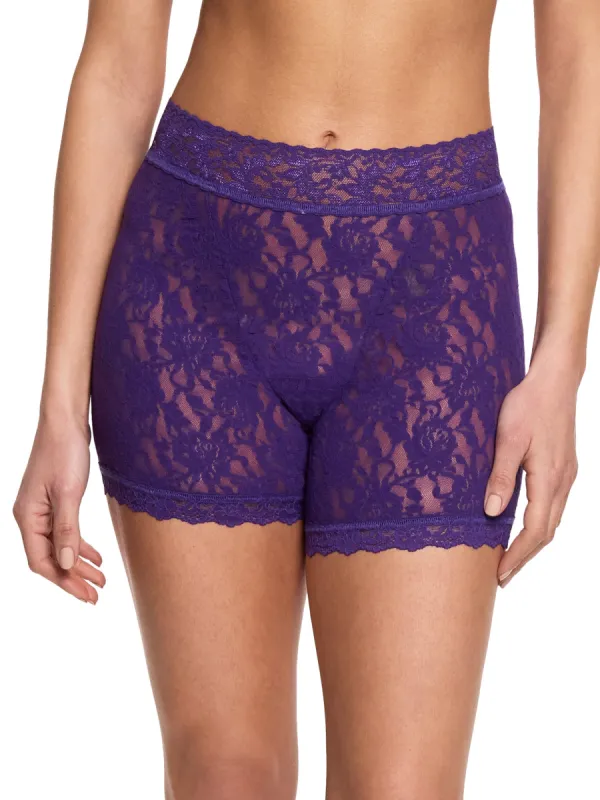 Signature Lace® Boxer Brief Snow Day Purple Sale sold by Hanky Panky