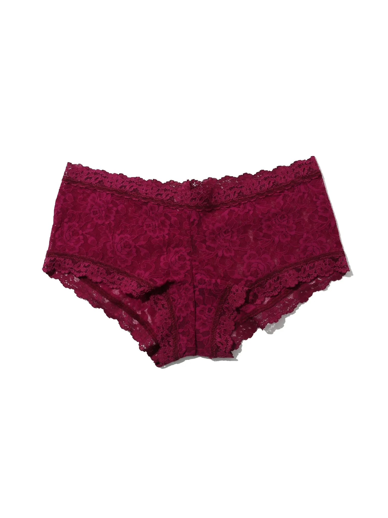 Signature Lace® Boyshort Sugar Plum Red Sale sold by Hanky Panky product image thumbnail 3