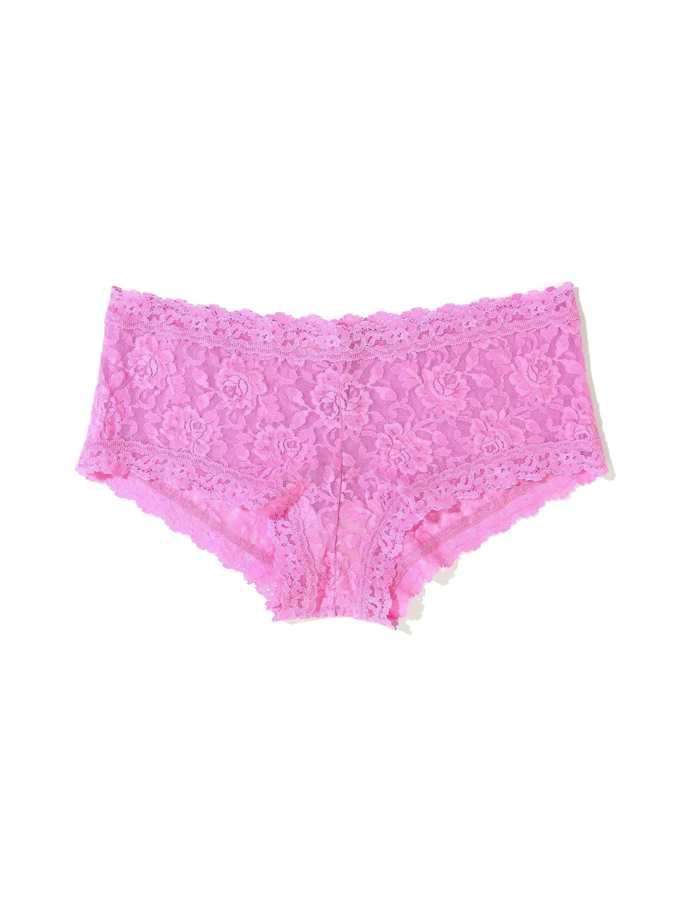 Signature Lace Boyshort Drifting Horizon Pink sold by Hanky Panky product image thumbnail 3