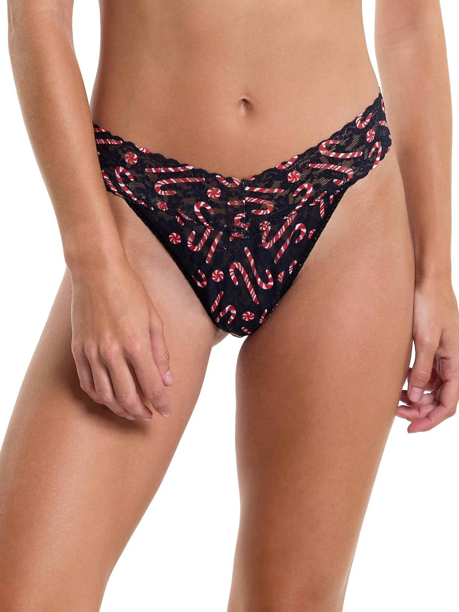 Signature Lace® Original Rise Thong And Saxx Super Soft Vibe Boxer Brief sold by Hanky Panky product image thumbnail 2