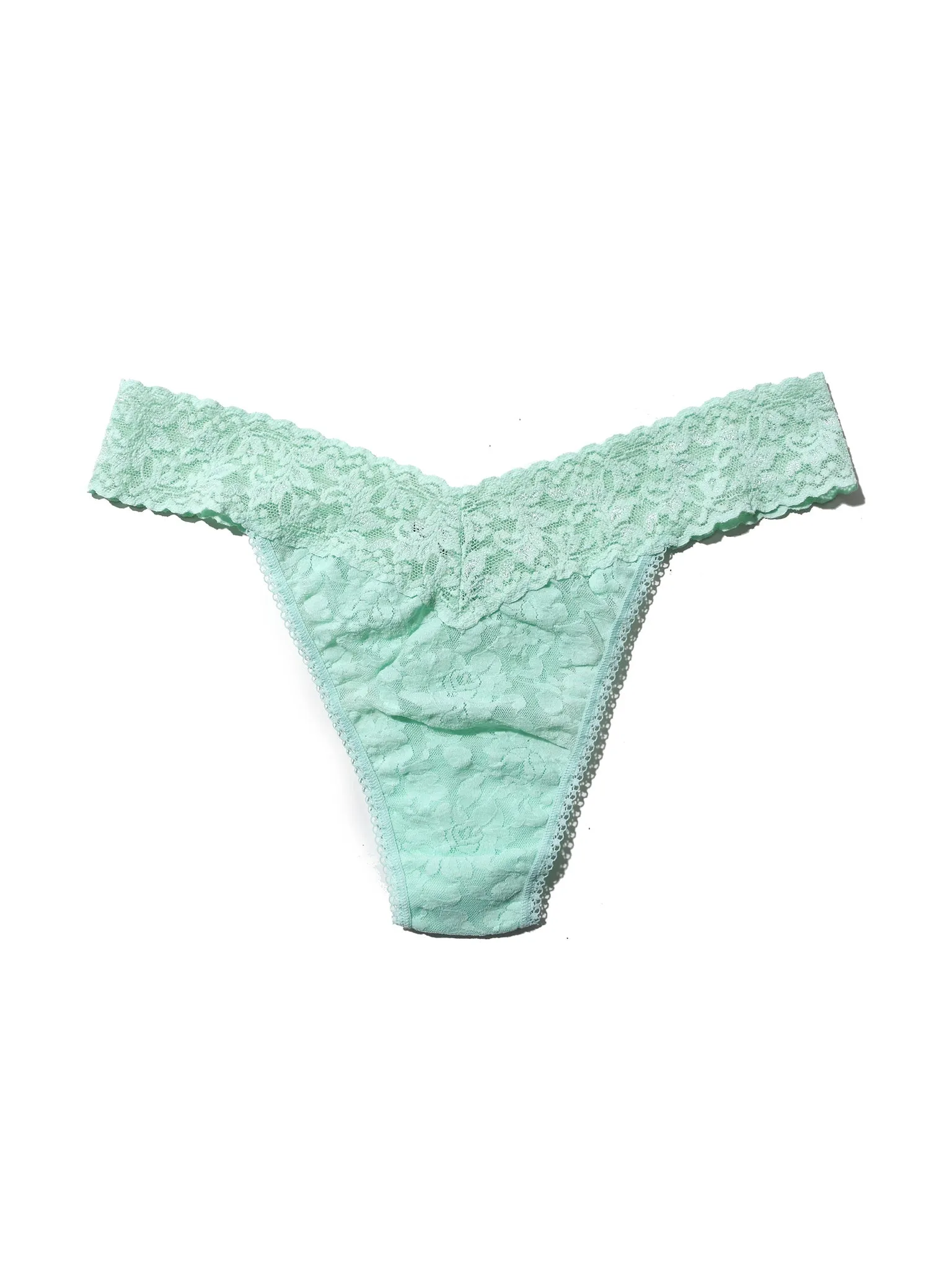 Signature Lace® Original Rise Thong Pistachio sold by Hanky Panky product image thumbnail 3