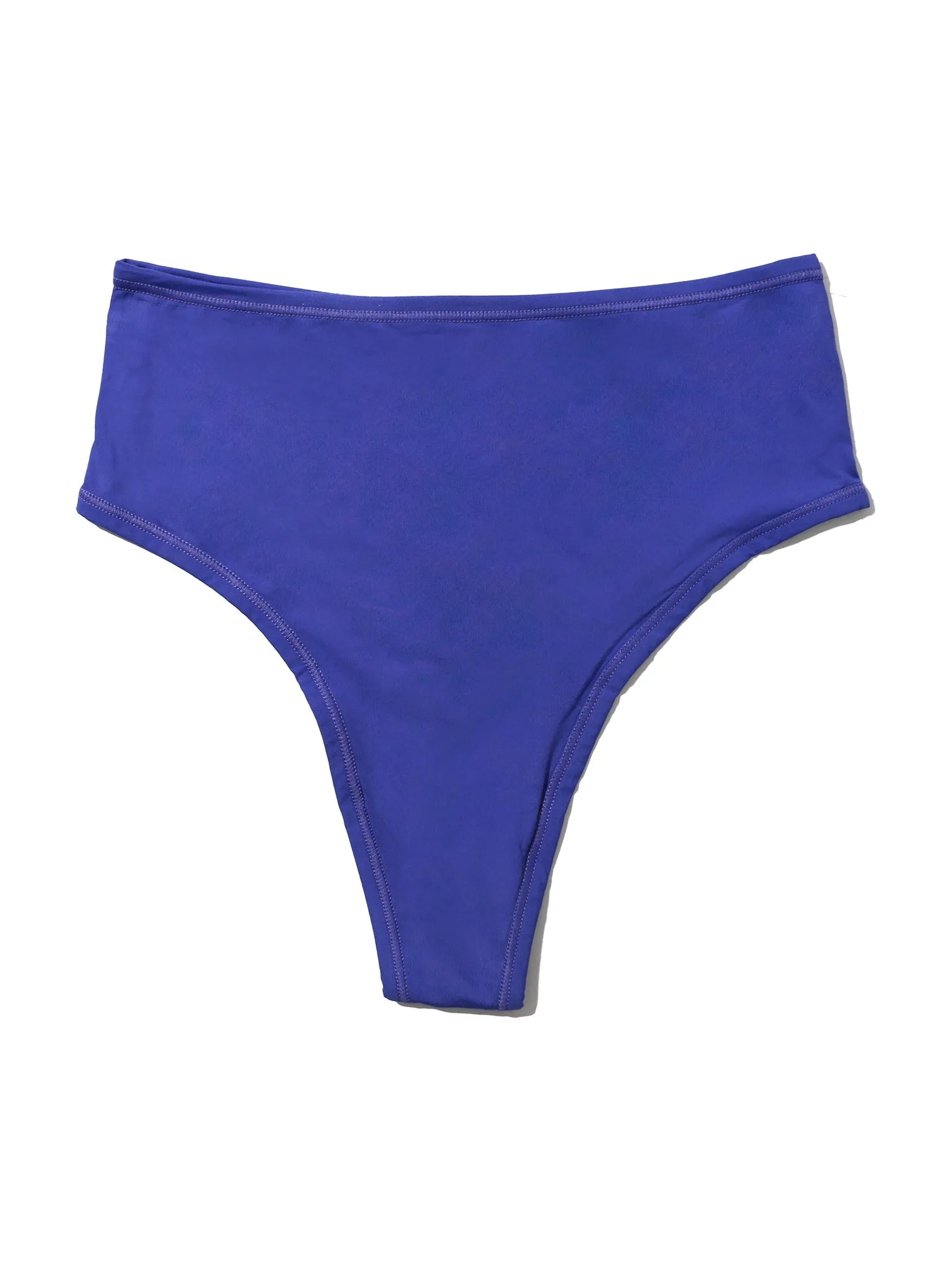 YourFit™ High Rise Thong Violets Are Blue sold by Hanky Panky product image thumbnail 4