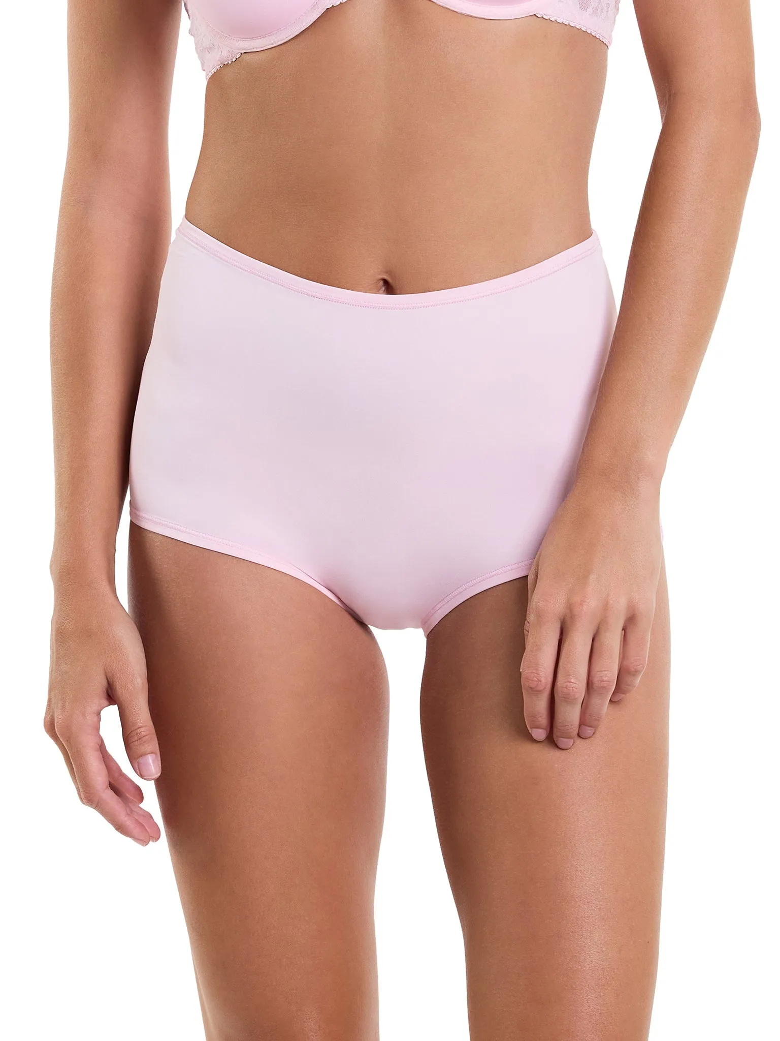Yourfit™ High Rise Boyshort Bliss Pink sold by Hanky Panky